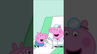 George Pig is SCARED 😱 😭  #peppapig #shorts