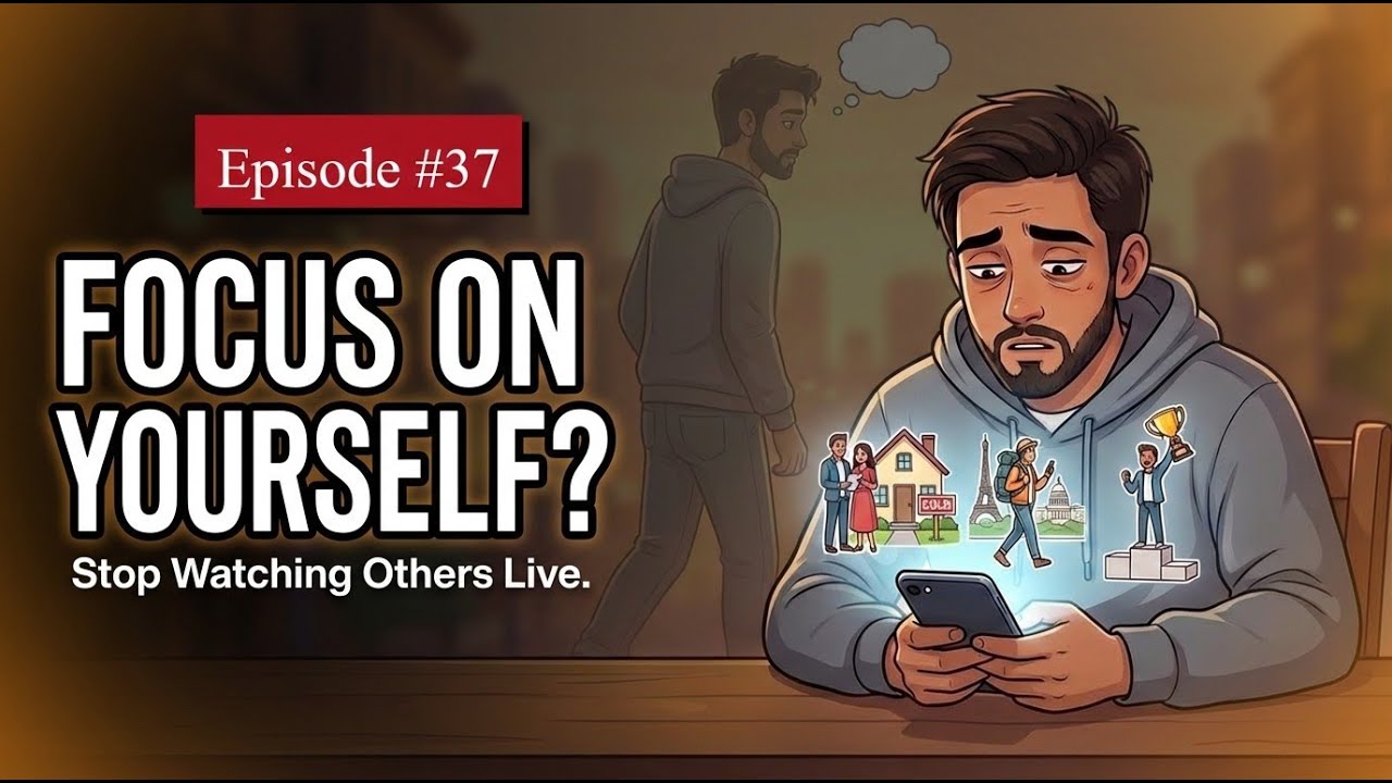 How to Focus on Yourself | Easy English Conversation for Beginners | English Podcast