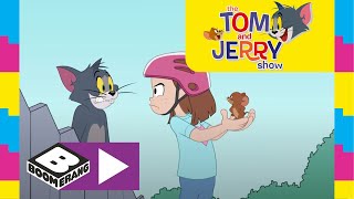 طفل توم وجيري #7 ( توم تورط بمصيبة )  عصابة الجبن  !!