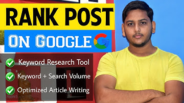 How to Rank Blog Post in Google First Page | My Personal Strategy to Rank Fast on Google | Seo
