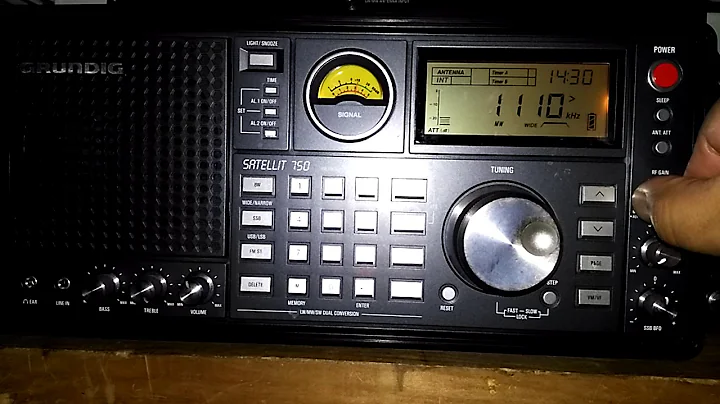 AM/MW DX of News Talk 1110 99.3 WBT on 1110 kHz from Charlotte, North Carolina