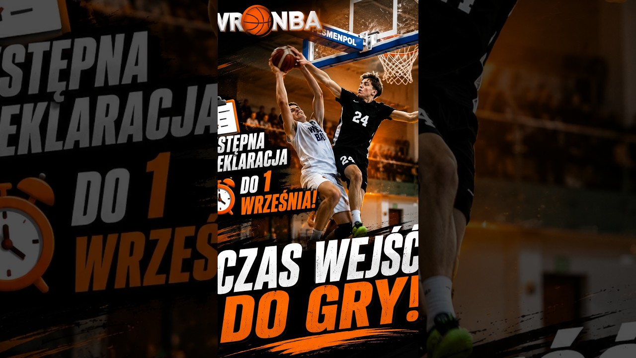 🏀 STARTUJE 62. SEZON WRONBA! Zgłoś drużynę do 1 września! 🔥#shorts