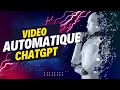 Chatgpt  outil ia pour gnrer des vidos automatiquement