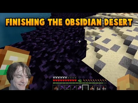 Placing Obsidian In The Obsidian Desert! - Placing Obsidian In The Obsidian Desert!