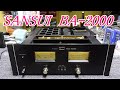 English subtitle BA-2000の修理　44年前のジャンク製品 パワーアンプ　PowerAmplifier #オーディオ修理　#サンスイ #Audiorepair　#SANSUI