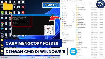 Cara Copy Folder Dengan CMD Di Windows 11