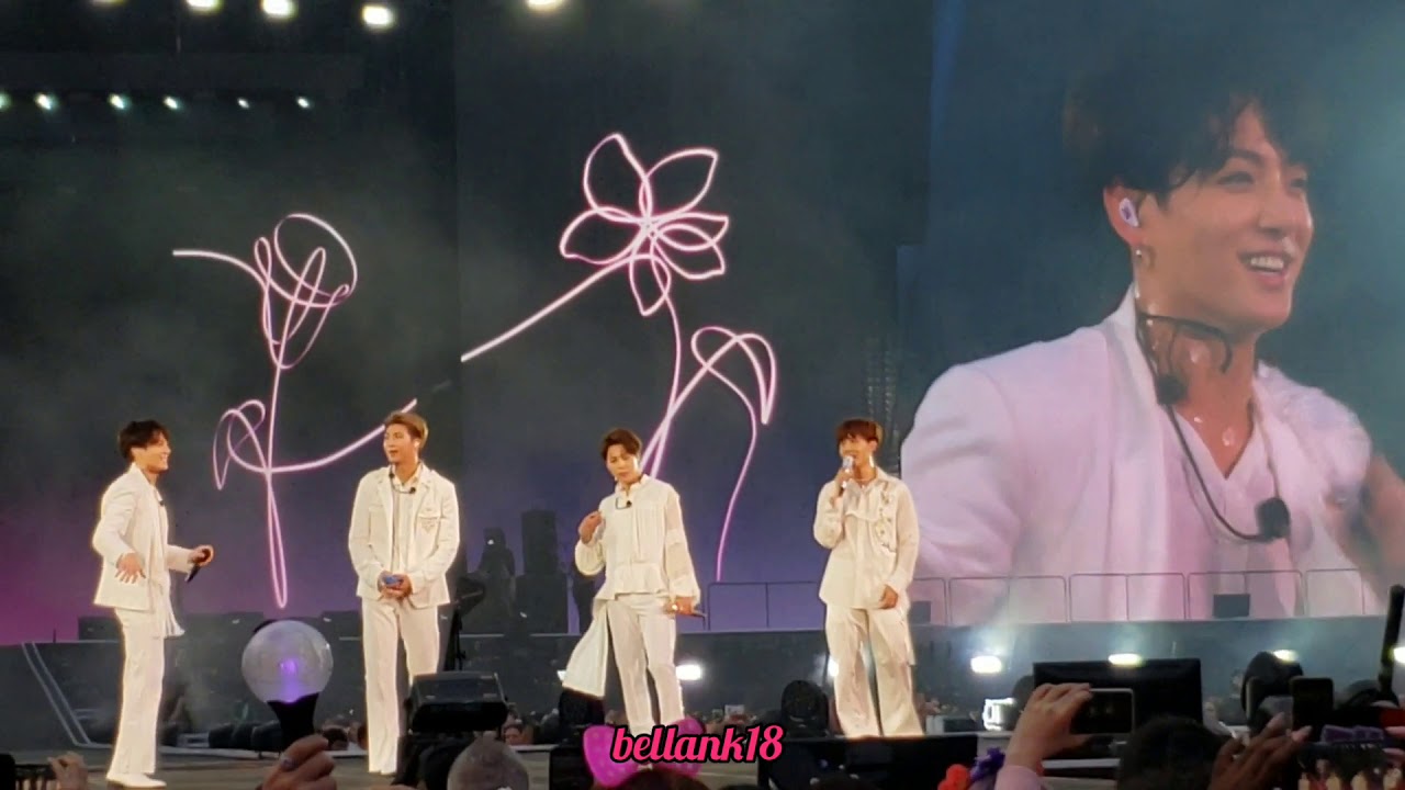 190519 (Introductions + Outro: Wings) BTS 'Speak Yourself Tour' Metlife New Jersey Day 2