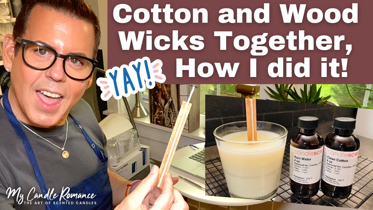 wood wicks vs cotton wicks 🤔 what's the difference? 