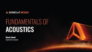 Fundamentals of Acoustics | Dewesoft MC2026