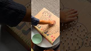 Cardboard Sheep Toddler Activity 🐑 #diy #kidsactivities #crafts