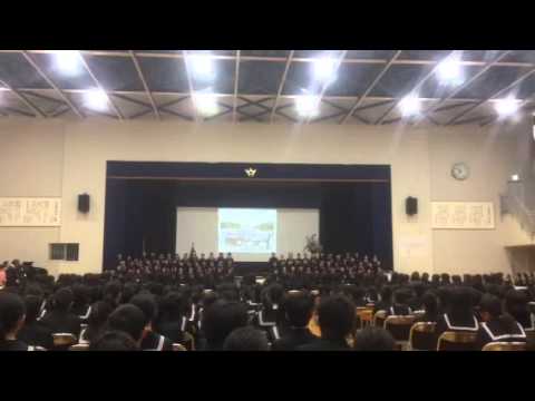 「友～旅立ちの時～」 宇多津小学校平成25年度卒業生合唱