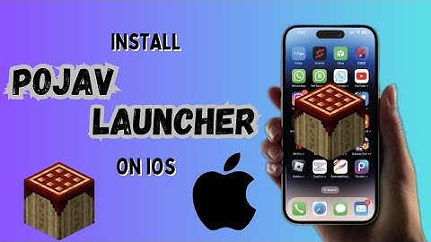 How to Play Minecraft Java Edition on iOS | Pojav Launcher iOS Installation Guide 2025