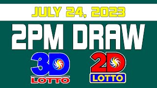 2PM Draw Lotto Draw Result Today July 24 2023 [Swertres Ez2]