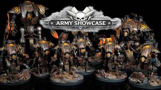 Commission painting – Iron Warriors Chaos Knights Army Showcase | Warhammer 40K screenshot 4