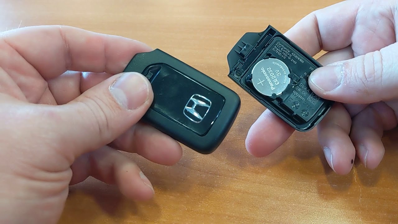 2018 Honda Crv Key Fob Battery Change