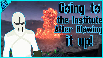 Fallout 4 | Going to the Institute After Blowing it up! | What Happens?