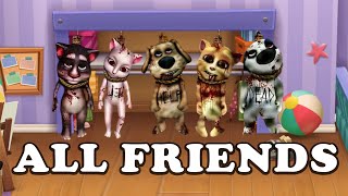 R.I.P  ALL FRIENDS 😭- My Talking Tom Friends - AMONG US   FULL screen (Android, iOs) #168