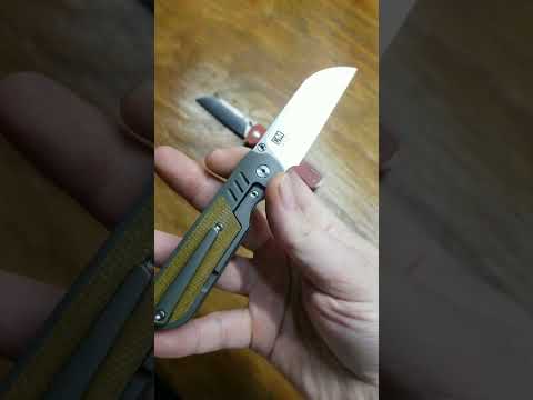 TwoSun TS174 with Titanium and Micarta handle D2 Steel  