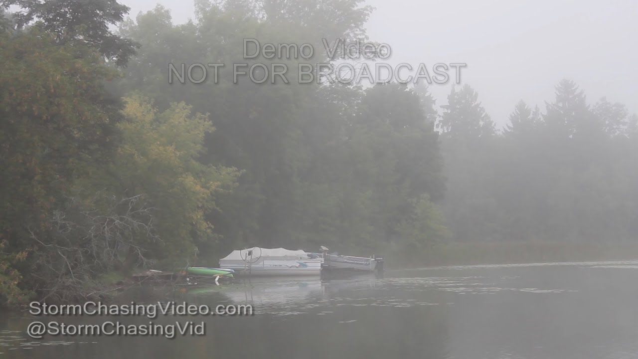 Rice Lake, WI Foggy Conditions - 8/28/2016