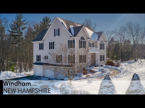 38 Bear Hill Road, Windham, NH home video tour