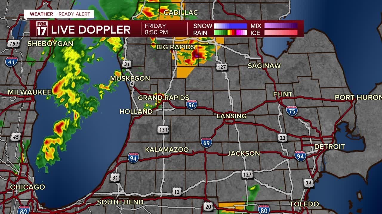 Severe Thunderstorm Warning issued for Muskegon and Oceana counties ...