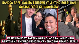 KEREN BANGET RAFFI NAGITA DI ACARA LAUNCHING PERTAMINA ENDURO DENGAN VR 46 RACING TEAM