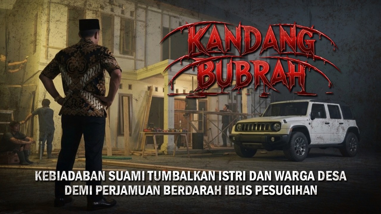 KEBIADABAN SUAMI TUMBALKAN ISTRI DAN WARGA DESA DEMI IBLIS PESUGIHAN KANDANG BUBRAH