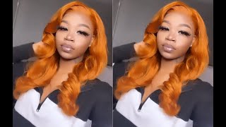 Most Beautiful Fall Color Body Wave Wig Ft Beauty Forever Hair