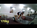 Денис толчок 170 / Denis clean and jerk 170   ( 94 bw)