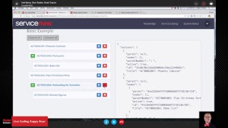 Live Coding Happy Hour for 2017-05-19 - Post K17 Integration and Service Portal Work