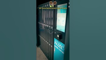 Smart Padel racket rental locker , smart vending machine with card payment