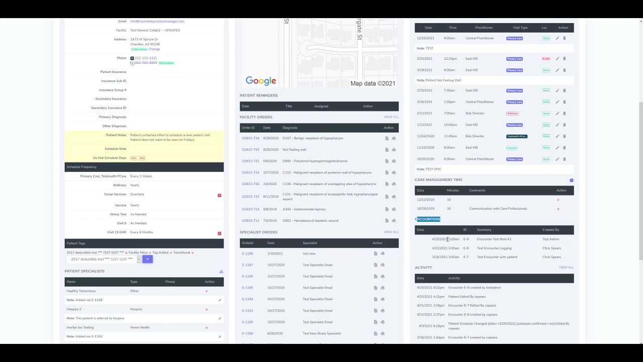 Using Carelink Encounters