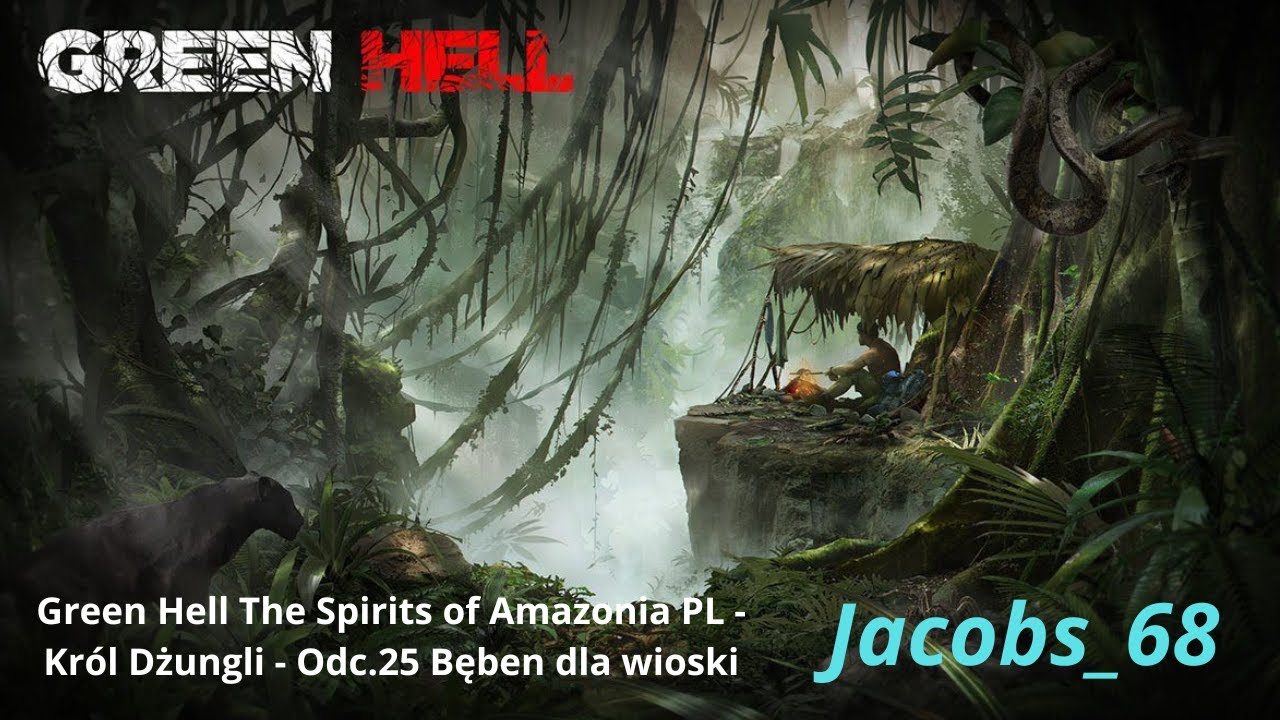 Зелёный ад Духи Амазонии PL - Король джунглей - Эпизод 25 Барабан для деревни