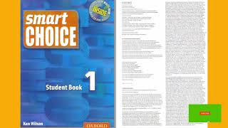 Smart Choice First edition 1 Student's book CD1