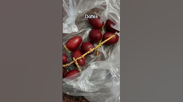 Fresh Arabian Khajur Dates. #arabian  #dates #exotic #fruit #food  #breakfast #silentvlog #red
