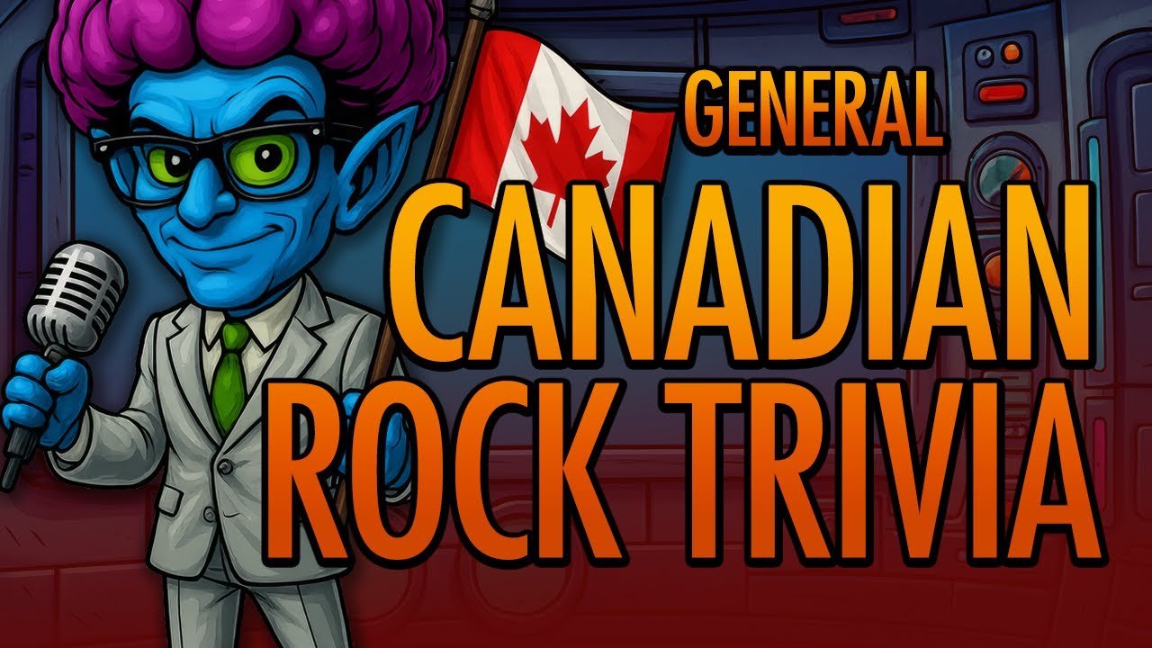 Canadian Rock Trivia #1  - 75 Trivia Questions All About General Canadian Rock!