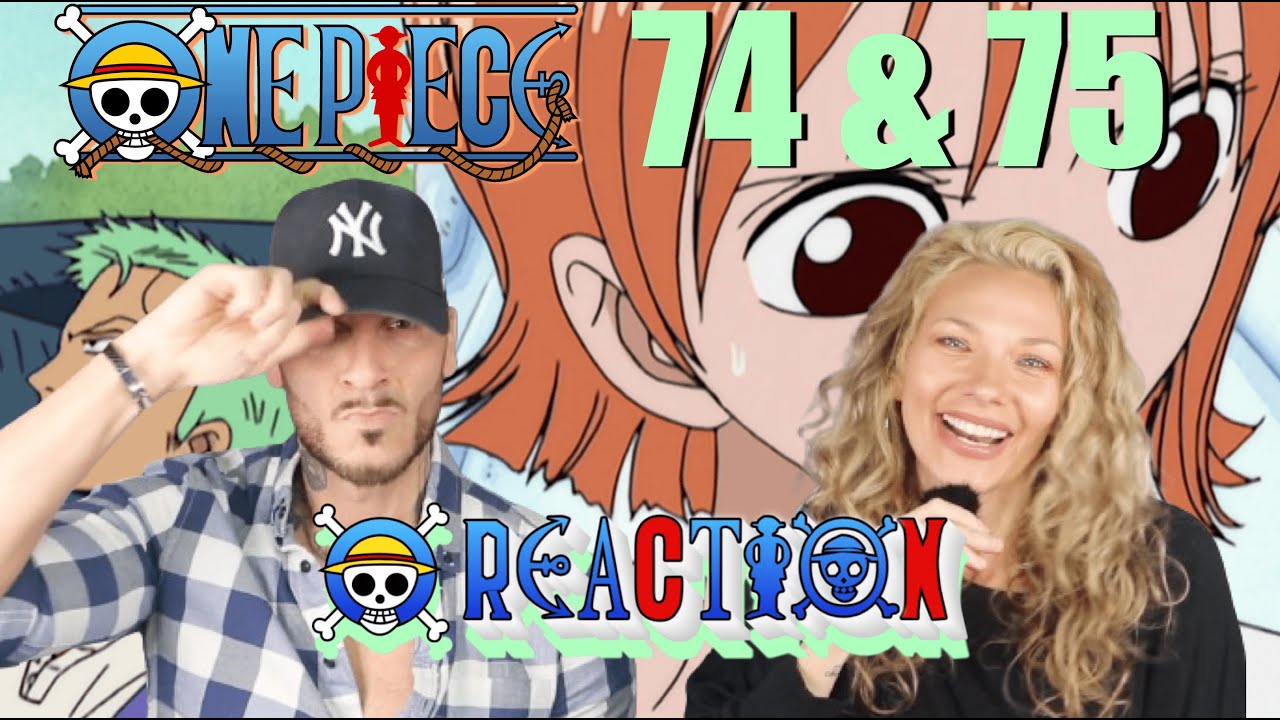 ONE PIECE REACTION Eps, 74/75| | Mr. 3 is CRAAAAZY! | Couples first time watching!