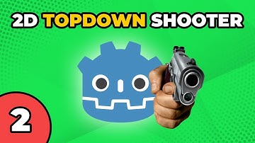 Adding a GUN and Bullets | Build a 2D Top-down Shooter in Godot with C# | Lesson 02