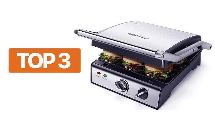 Gril 2000w 2000 LIDL 180° multifonction SKGE YouTube C3 - SILVERCREST Piastra Grill Komfortgrill elettrica