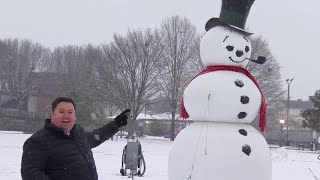 Excitement for winter weather in Wytheville