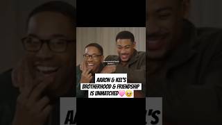 Celebrity AARON PIERRE & PHYSICAL TOUCH🤗💖 #aaronpierre #kelvinharrisonjr #brothers #friends #love #shorts #new Profile