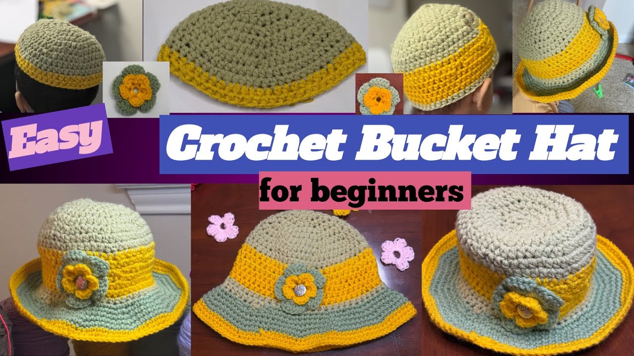 How to Crochet a Hat for beginners Step by Step | Crochets for ...