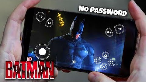The BATMAN Game for Android  High Graphic Game  Batman Begins Dolphin Emulator Game | Gaming Elcrido