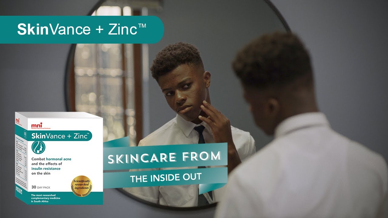 SkinVance + Zinc Combat hormonal acne, dark spots and