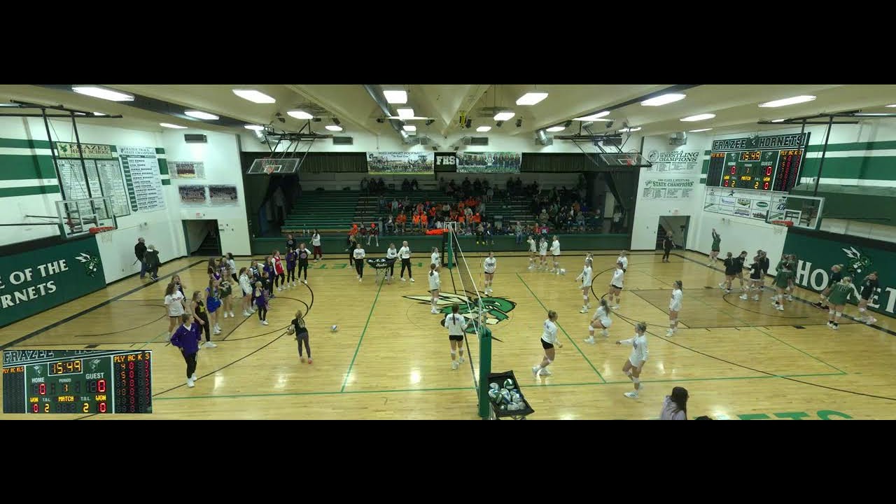 Frazee vs Barnesville High School Girls' Varsity Volleyball YouTube