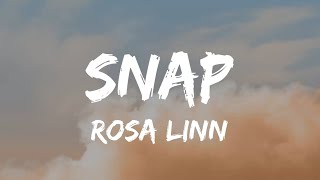 Snap | Rosa Linn | Lyrics Video