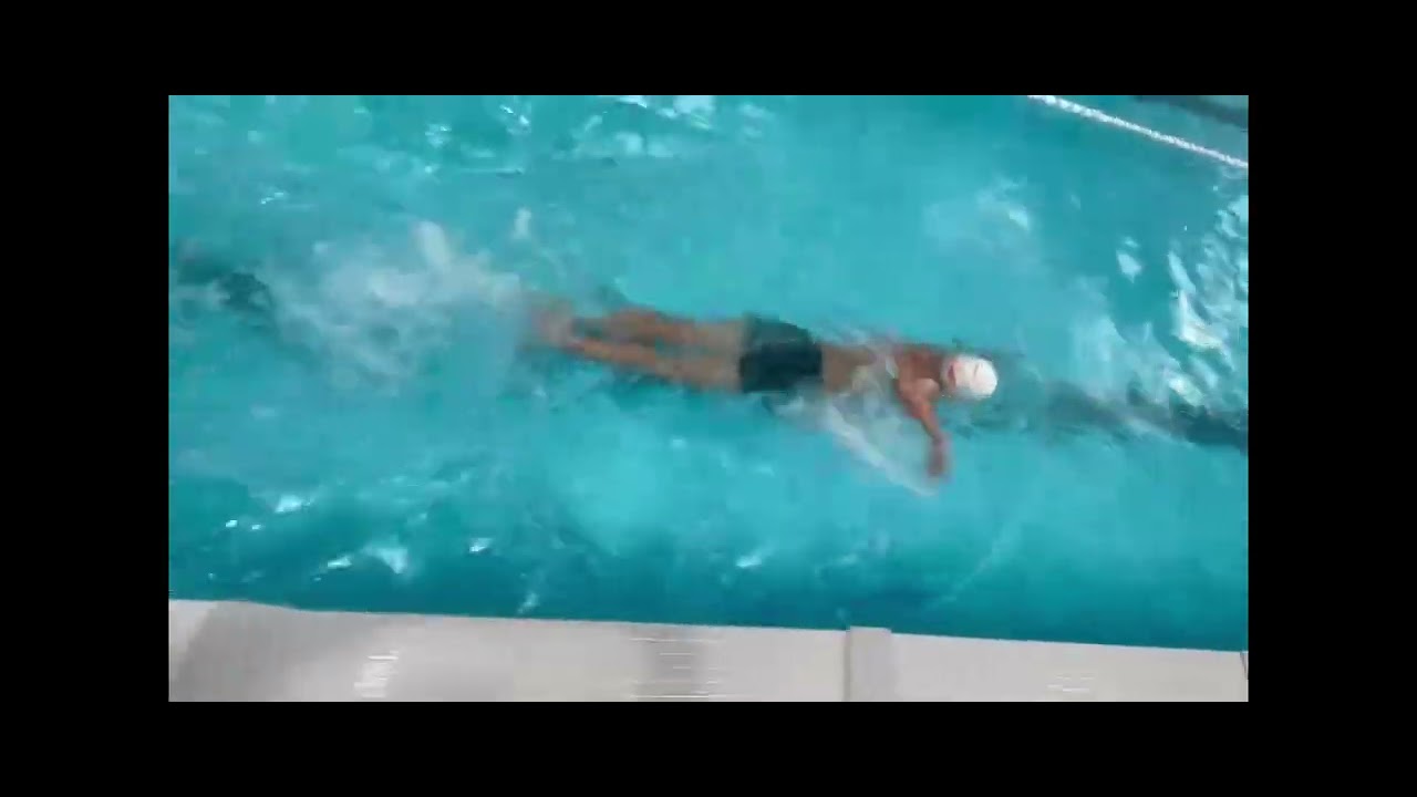 Harley- Correcting the scissor kick during freestyle in a natural breastroker