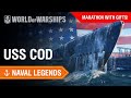 Naval Legends : USS Cod. Gato-class Submarine!