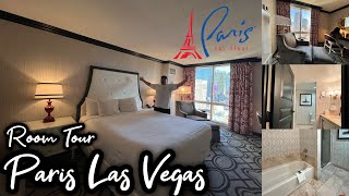 THE CHEAPEST ROOM AT THE PARIS HOTEL LAS VEGAS 2022 ♡ PARIS ROOM TOUR