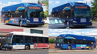 MTA || Bx40, Bx42, NIS at East Tremont Avenue || August 1, 2023